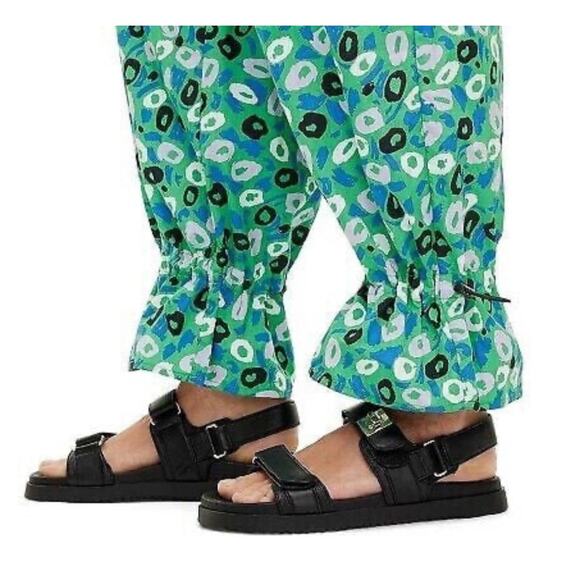 Diane von Furstenberg Women's Utility Jazz Dot Green Cargo Pants - DVF - Target - Picture 4 of 5